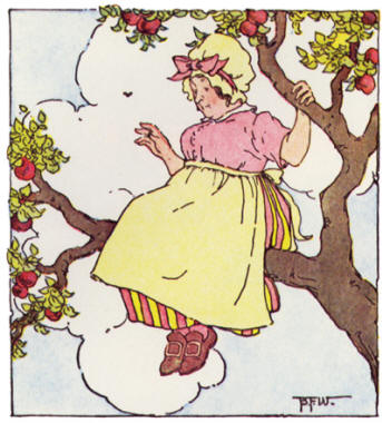 Tipsy Tom - Women on an apple tree