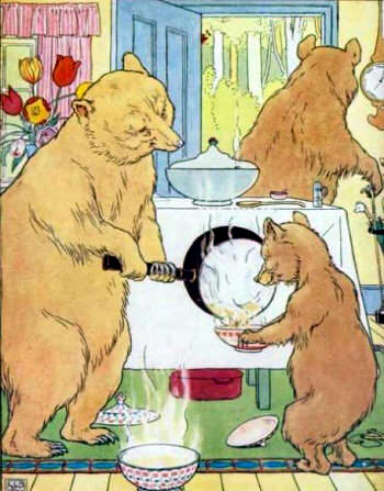 The Three Bears with Soup