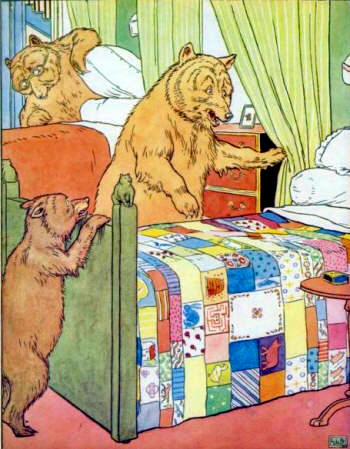 The Three Bears checking beds