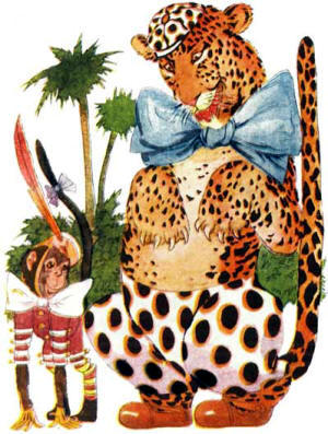 Children Animal Story - Leopard