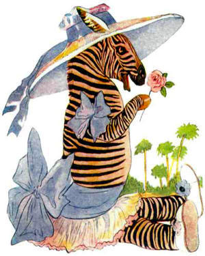 Children Animal Story - Zebra