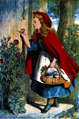 Red Riding-Hood - At her grandmothers house