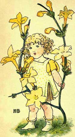 Winter-Jasmine-Fairy-Girl-A-Flower-Book