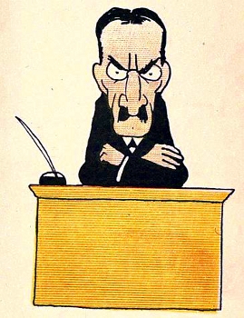 Upset Judge - The Motor Car Dumpy Book
